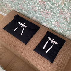 Women's Ballet Style Bow Quilted Computer Bag