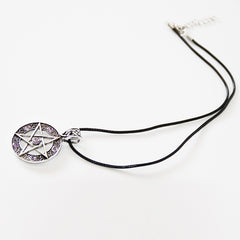 Star Pendant Necklace with Satan Symbol Design