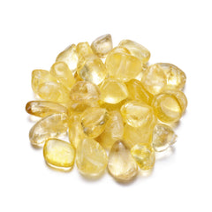 Top Plaza Bulk Citrine Crystal Stones Real Natural Citrine Reiki Healing Gemstones Small Tumbled Polished Stones for Energy Witchcraft Therapy Meditation Crystal Decorations 0.22Lb
